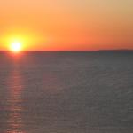 tramonto con Asinara