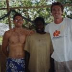 Me with Chris and Nicholas at Tiki